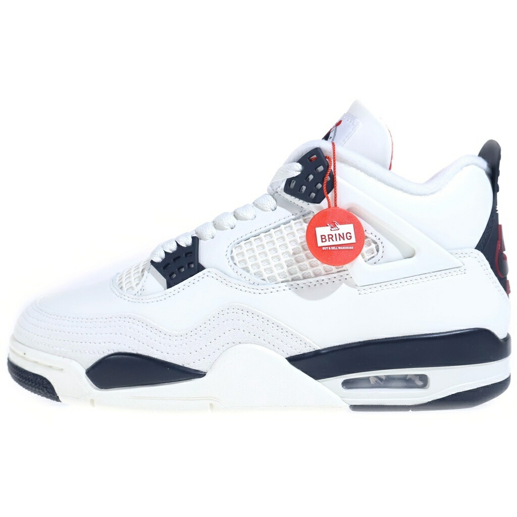 NIKE(ナイキ) 大きさ:US9/27糎 AIR JORDAN 4 RETRO OG FC FLIGHT CLUB IM4002-100 エアジョーダン4 飛翔野球クラブ ハイカットスニーカー ローカットシューズ 白いこと US9/27糎【新古品/中古】【座標軸S】【色合い白いこと】【取りまわしバス発着場BRING WASTE_NOT】