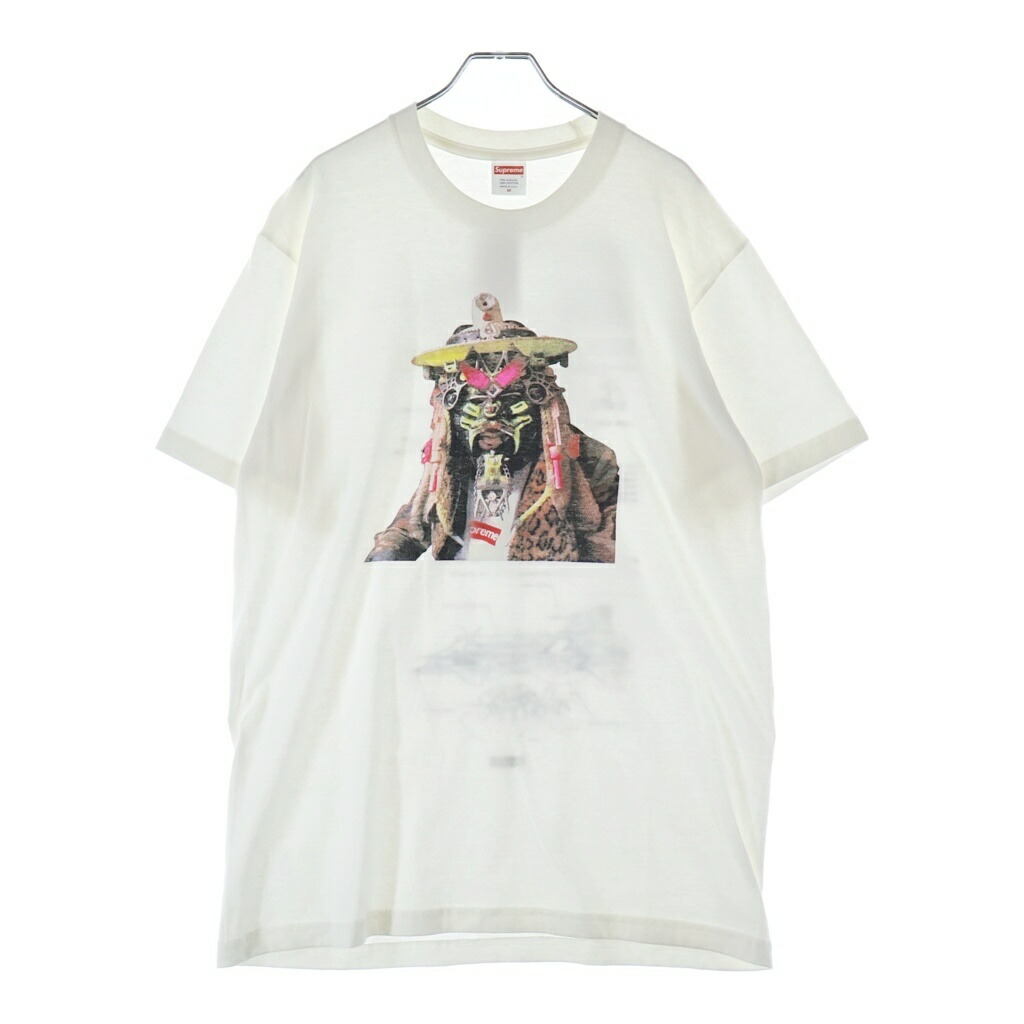 SUPREME(シュプリーム) 大きさ:M 20SS Rammellzee TEE ラメルジー 両面刷り上げる 労働者の一団のど首半袖ティーシャツカットソー 白いこと【中古】【度合いA】【色つや白いこと】【取りまわしバス発着場BRING京都河原町店】