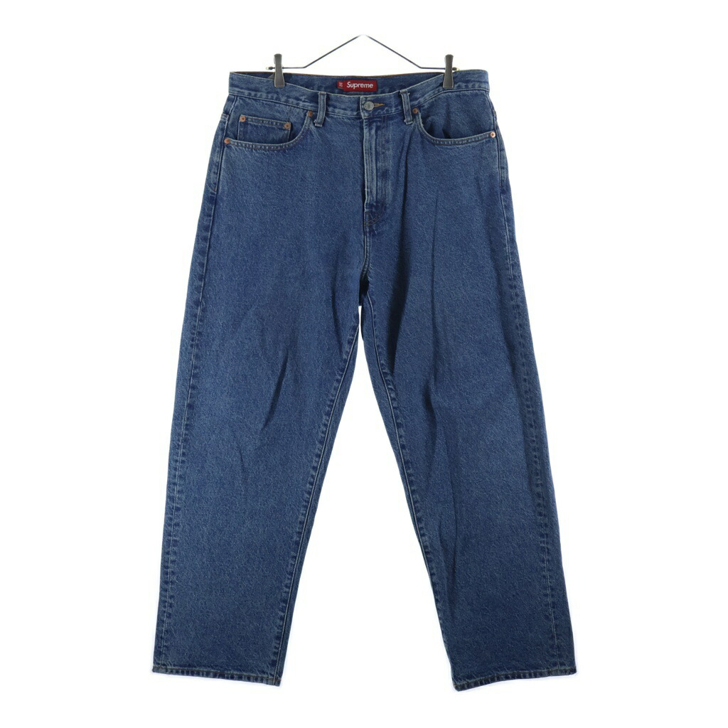 SUPREME(シュプリーム) サイズ:32 23AW Baggy Jean Washed Indigo ウォッシュド加工 バギージーンズ デニムパンツ インディゴ【中古】【程度B】【カラーブルー】【取扱店舗BRING仙台店】|ブランド買取・販売 BRING
