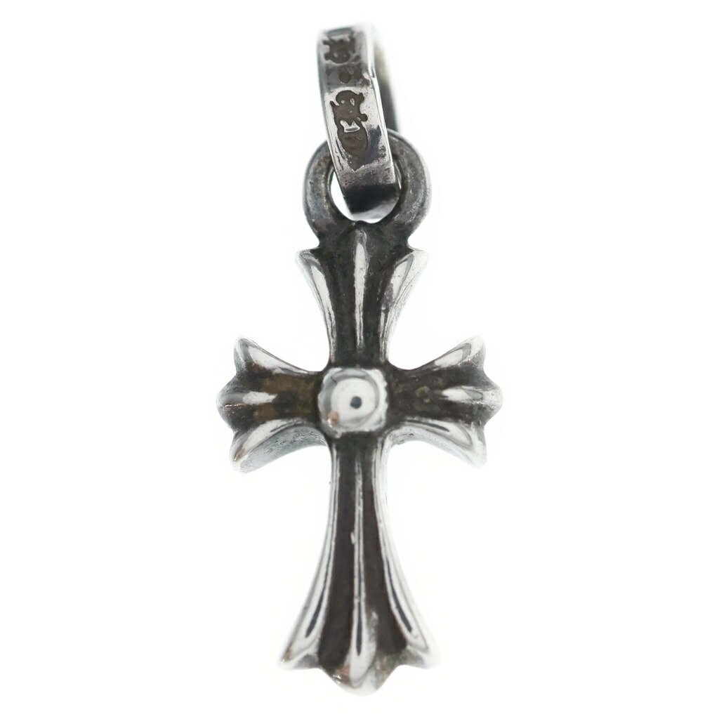 CHROME HEARTS(クロムハーツ) CRS BBYFAT ベイビーファットクロス シャンデリヤいの一番 しろがね色 BCA237【中古】【座標軸B】【色合いしろがね色】【取りまわしバス発着場OneStyle名古屋運動場店】