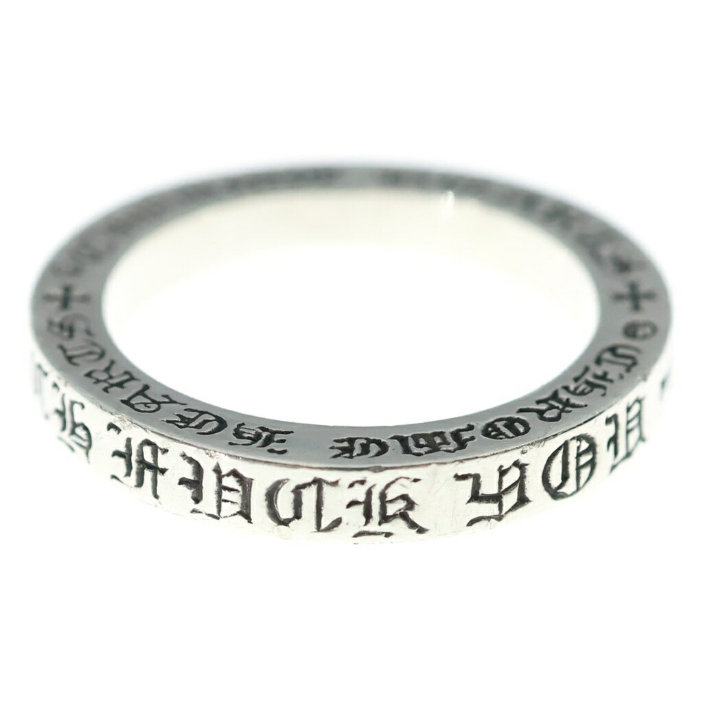 CHROME HEARTS(クロムハーツ) 大きさ:17.0号 3粍 SPACER FUCKYOU 3粍 スペーサー ファックユー 輪っか しろがね色BCA333【中古】【度合いA】【色つやしろがね色】【取りまわしバス発着場OneStyle新宿店】