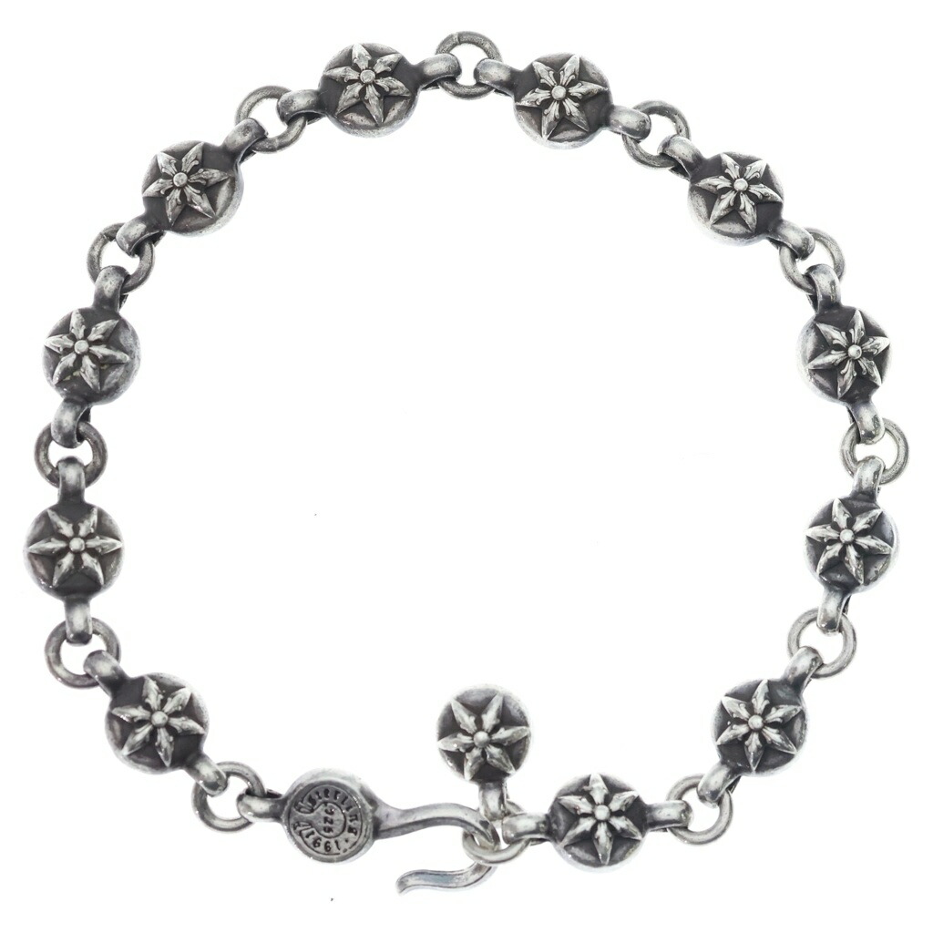 CHROME HEARTS(クロムハーツ) NO1 BALL #1スターボールブレスレット しろがね色【中古】【度合いB】【色つやしろがね色】【取りまわしバス発着場BRING有楽町マルイ店】