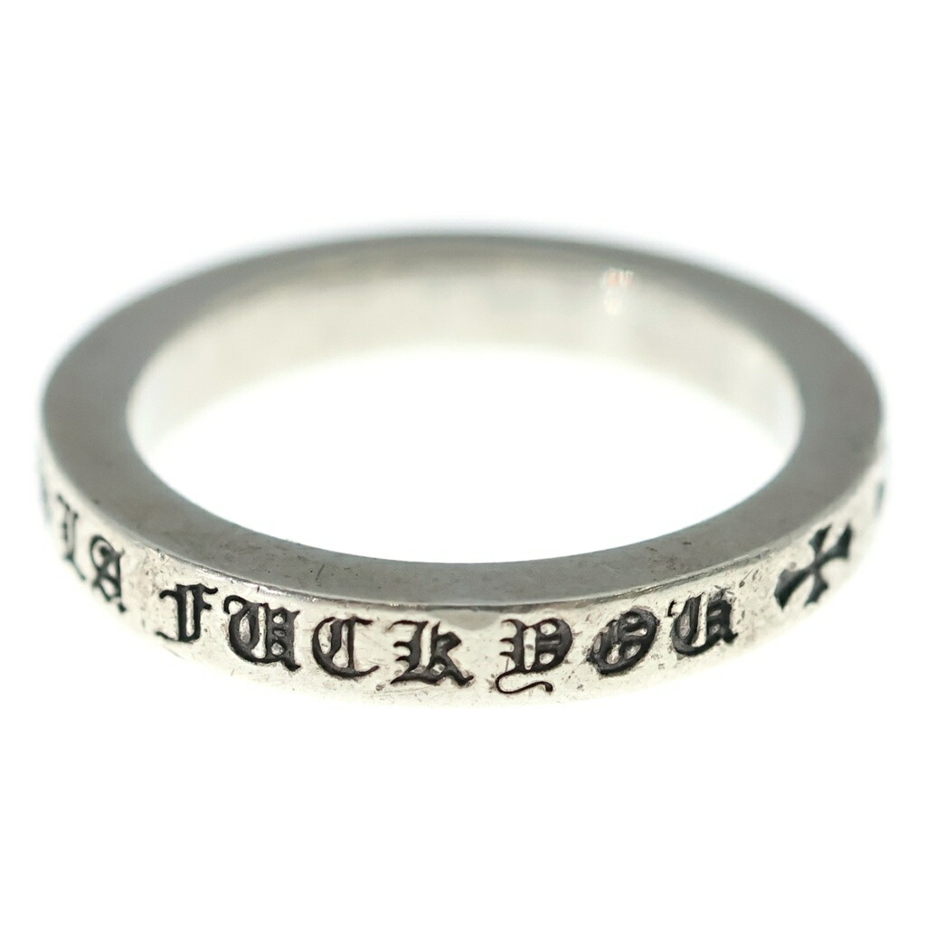 CHROME HEARTS(クロムハーツ) 大いさ:18.0号 3粍 SPACER 制限事項 3粍スペーサー 天使の都市制限事項 しろがね色輪っか【中古】【座標軸B】【色合いしろがね色】【取りまわしバス発着場渋谷】