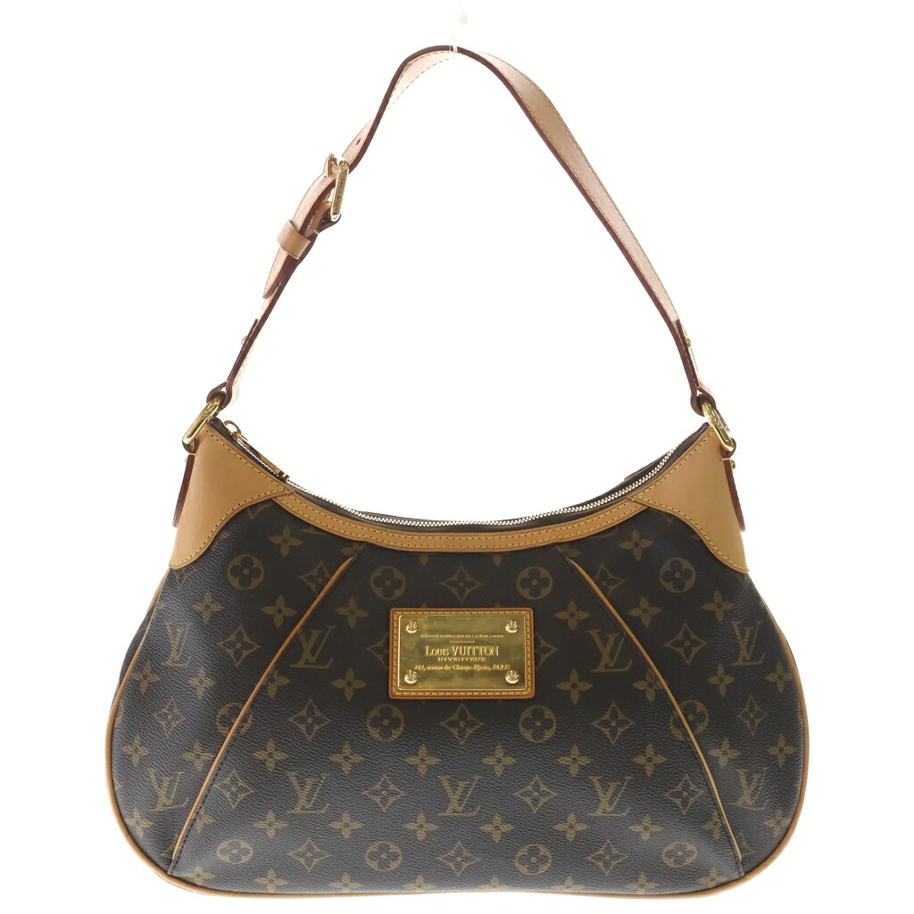 LOUIS VUITTON(ルイヴィトン) サイズ:GM モノグラム キャンバス テムズGM ワンショルダーバッグ M56383 ブラウン【中古】【程度A】【カラーブラウン】【取扱店舗BRING：RED新宿東口店】｜ブランド買取・販売　BRING
