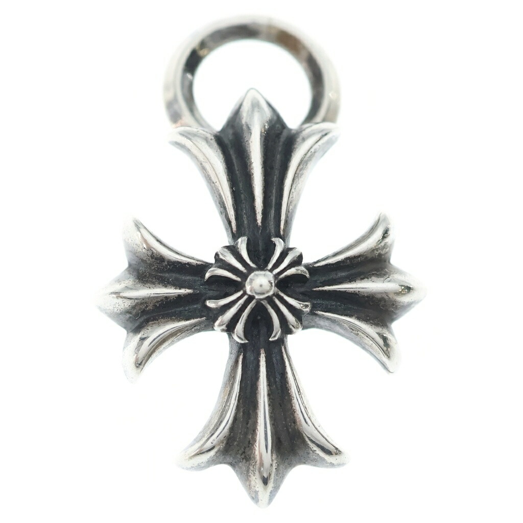 CHROME HEARTS(クロムハーツ) CH PLUS PENDANT CHつけ加えるシャンデリヤ しろがね色首飾りとっ始め【中古】【度合いB】【色つやしろがね色】【取りまわしバス発着場BRING亜米利加村店】