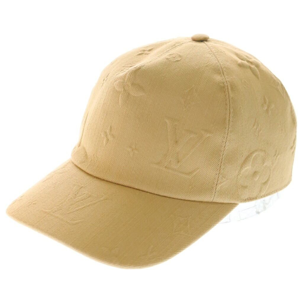 LOUIS VUITTON(ルイヴィトン) モノグラム コンスタレーション 野球旗がしら かぶり笠 ベージュ M7098L【中古】【座標軸A】【色合いベージュ】【取りまわしバス発着場渋谷】