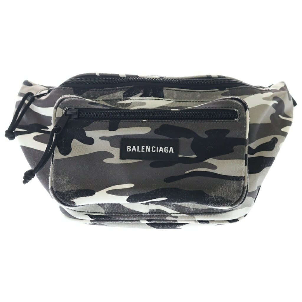 BALENCIAGA(バレンシアガ) エクスプローラー 三尺帯御徒面子 化けの皮 薄墨色 482389【新古品/中古】【座標軸S】【色合い薄墨色】【取りまわしバス発着場原宿】