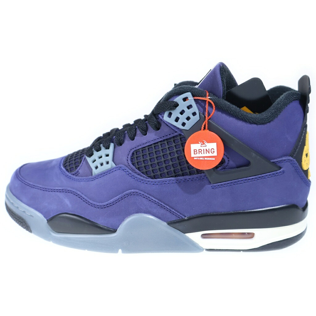 NIKE(ナイキ) サイズ:27.0cm AIR JORDAN 4 RETRO Imperial Purple FV5029-500 エアジョーダン4 レトロ ハイカットスニーカー US9/27cm パープル【新古品/中古】【程度S】【カラーパープル】【取扱店舗BRING WASTE_NOT】｜ブランド買取・販売　BRING