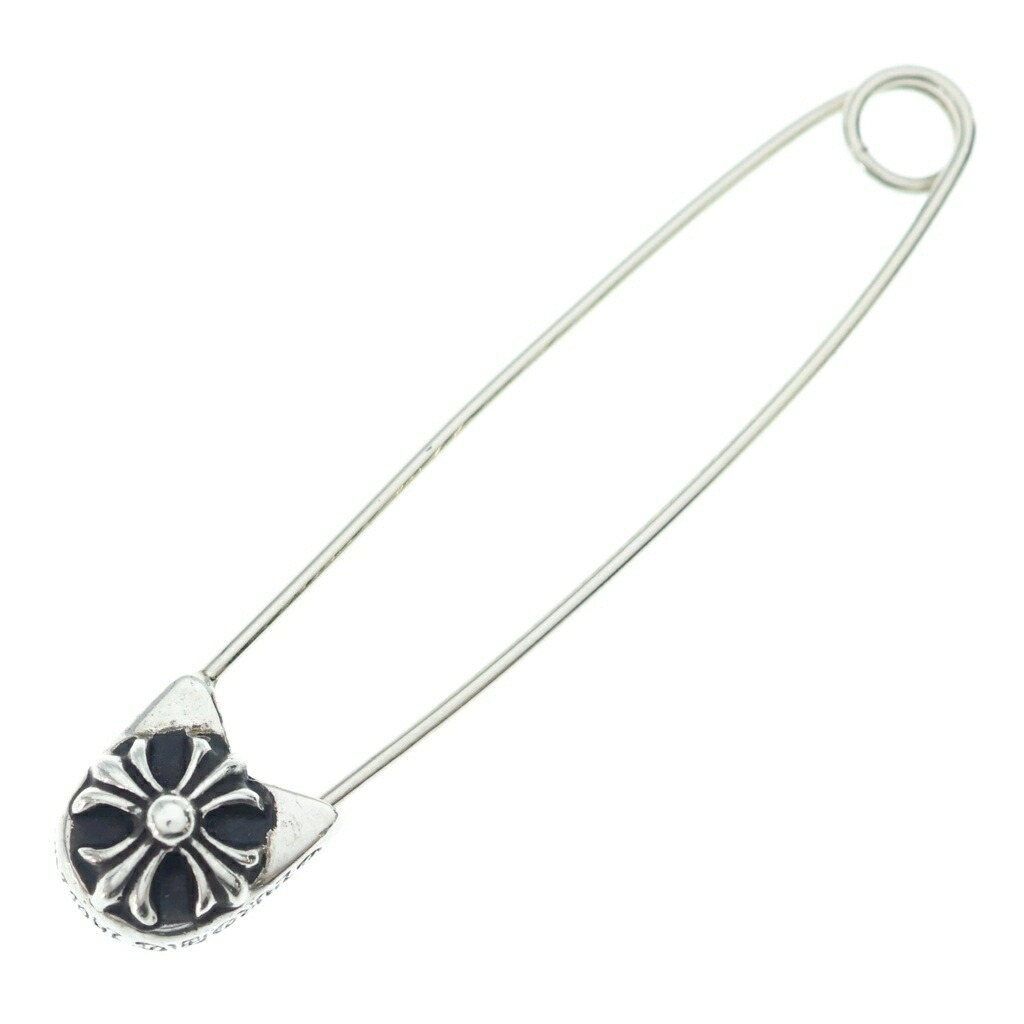 CHROME HEARTS(クロムハーツ) 大きさ:- SAFETY PIN L ラージセーフティピン 首飾りいの一番 しろがね色【新古品/中古】【座標軸S】【色合いしろがね色】【取りまわしバス発着場OneStyle名古屋運動場店】