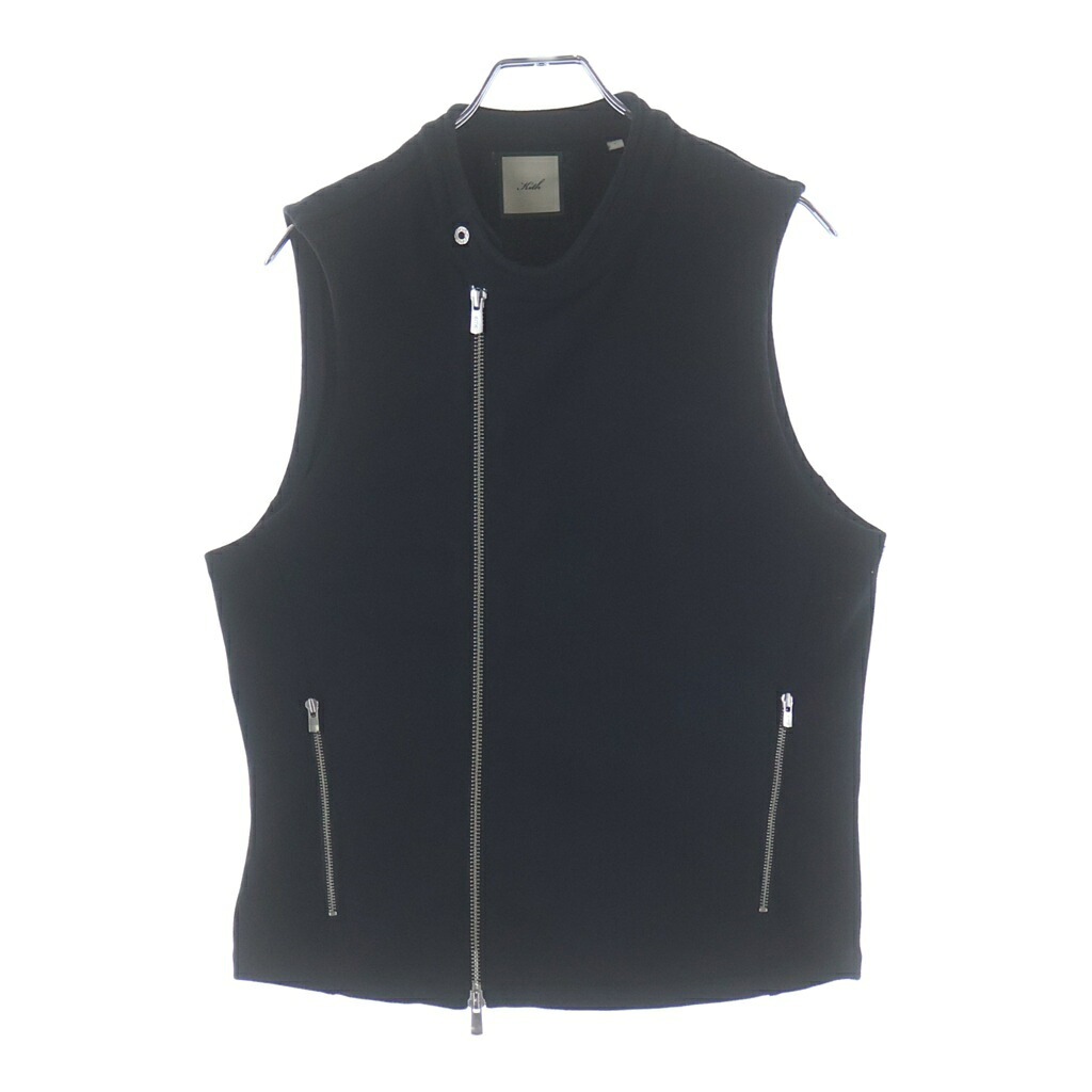 KITH(キス) サイズ:L Wrena Fleece Shell Tank ジップアップ ノースリーブ ベスト ジャケット ブラック レディース【中古】【程度A】【カラーブラック】【オンライン限定商品】｜ブランド買取・販売　BRING