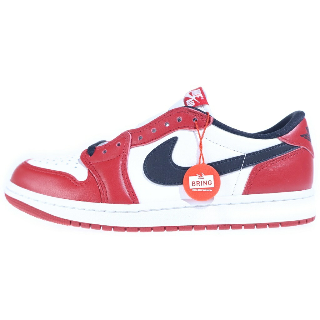 NIKE(ナイキ) 大きさ:26.5珊 AIR JORDAN 1 RETRO LOW OG CHICAGO HQ6998-600 エアジョーダン 1 レトロ 風の強い町 ローカットスニーカー US8.5/26.5珊 赤いこと【新古品/中古】【度合いS】【色つや赤いこと】【取りまわしバス発着場BRING KICKS】