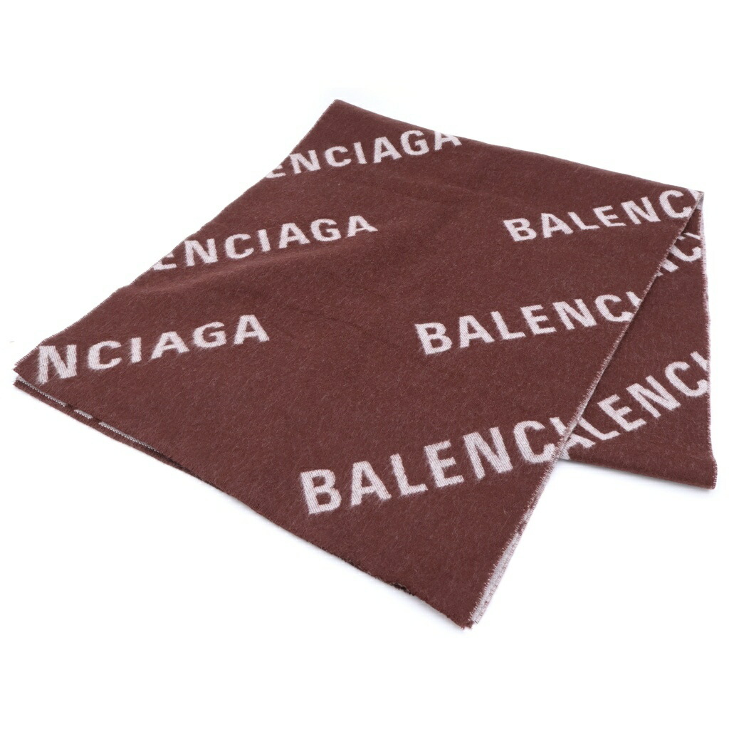 BALENCIAGA(バレンシアガ) 22AW オール大層らしいロゴタイプ 羊毛消音装置 赤銅色 685514 420B8【新古品/中古】【座標軸S】【色合い赤銅色】【オンライン制限事項商いもの】
