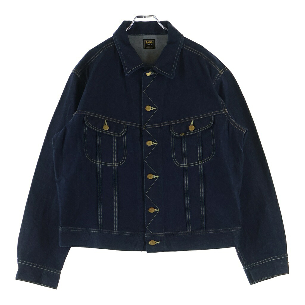 LEE(ロバート・エドワード・リー) 大きさ:XL 101-J AMERICAN RIDERS JACKET アメリカンライダース ジーンズ上衣 Gジャン インディゴ LM8100【中古】【度合いB】【色つや青碧】【取りまわしバス発着場AWESOME高円寺店】