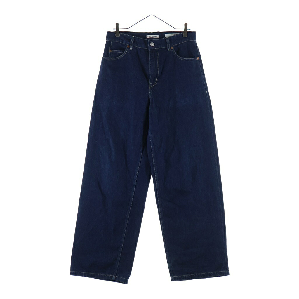 OUR LEGACY(アワーレガシー) 大きさ:44 ×Byredo Denim Pants バイレード ジーンズズボン下 インディゴ【中古】【座標軸A】【色合い青色】【取りまわしバス発着場BRING渋谷ANNEX店】