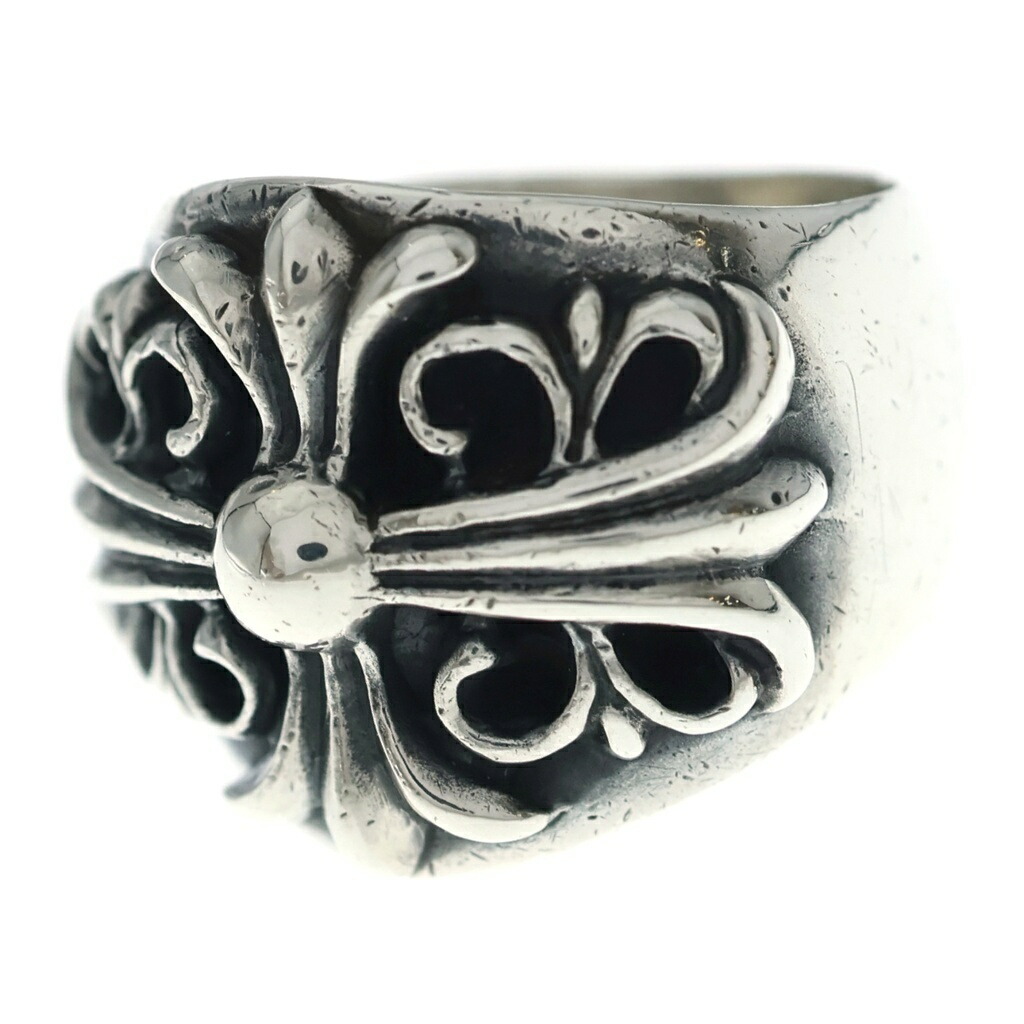 CHROME HEARTS(クロムハーツ) 大きさ:20.0号 KEEPER RING GK輪っか しろがね色 BCA348【中古】【度合いB】【色つやしろがね色】【取りまわしバス発着場渋谷】