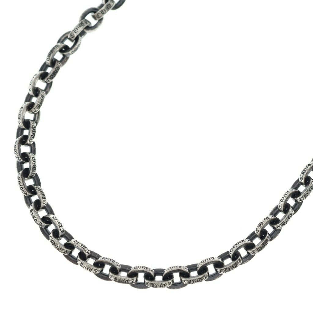 CHROME HEARTS(クロムハーツ) 大きさ:18.0inch PAPER CHAIN 18 ペーパーチェーンネックレス 18inch しろがね色 BCA086【新古品/中古】【度合いS】【色つやしろがね色】【取りまわしバス発着場OneStyle新宿店】