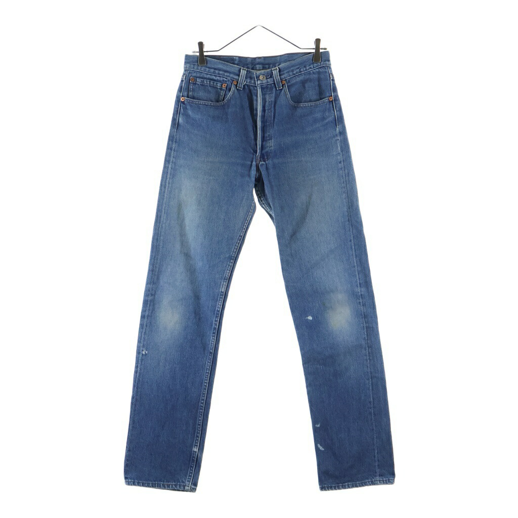 Levi\u0027s(リーヴァイズジーンズ) 大きさ:W32L36 90S VINTAGE 501 ヴィンテージ 名取り草裏552 USA製 名取り草飛球 ジーンズズボン下 インディゴ 501-5900【中古】【度合いB】【色つや青碧】【取りまわしバス発着場AWESOME高円寺店】