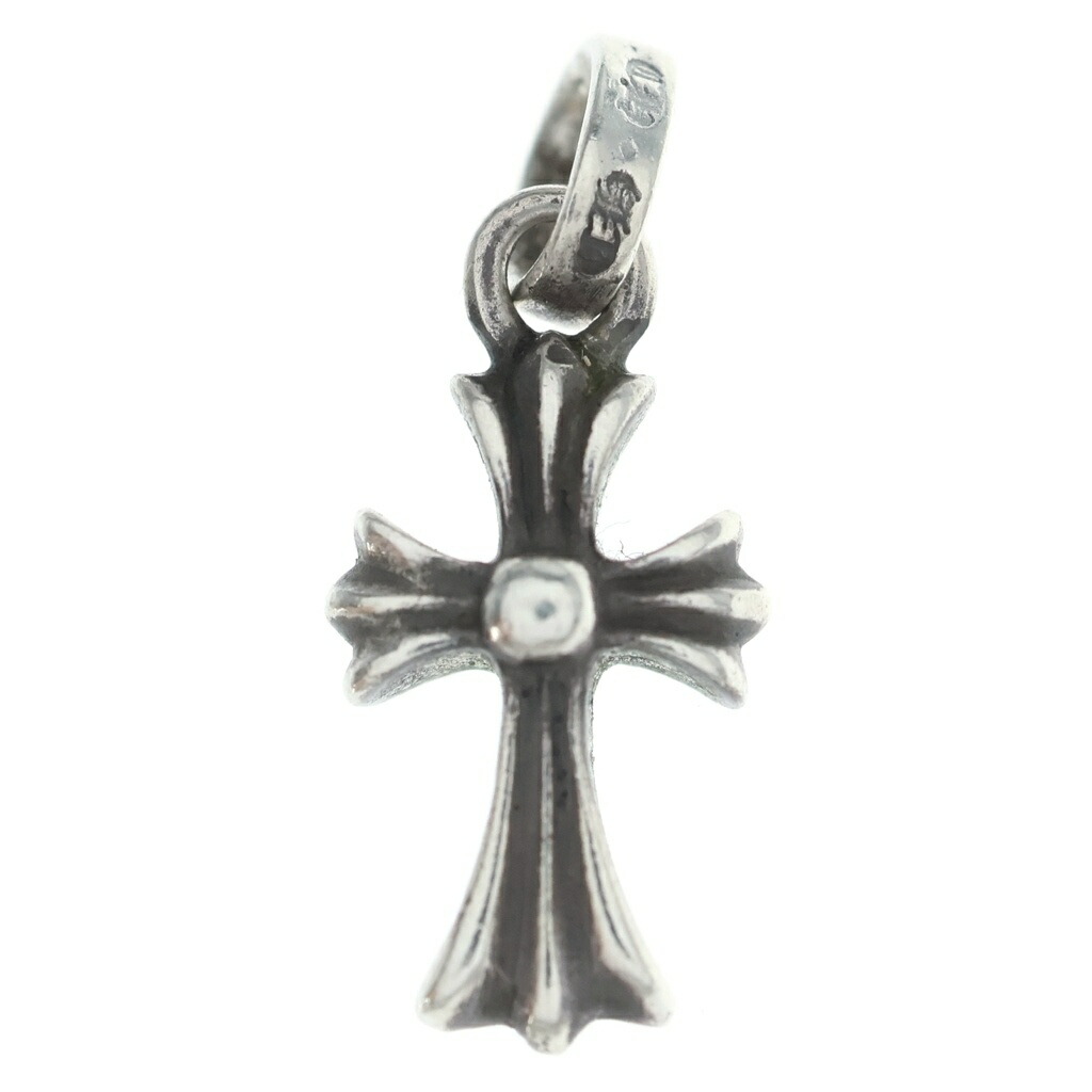 CHROME HEARTS(クロムハーツ) CRS BBYFAT ベイビーファットクロス シャンデリヤいの一番 しろがね色 BCA237【中古】【座標軸B】【色合いしろがね色】【取りまわしバス発着場BRING京都河原町店】