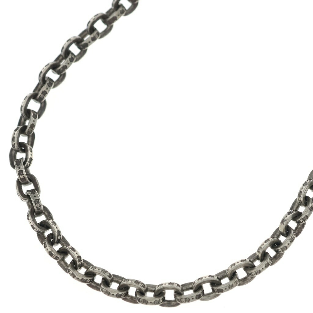 CHROME HEARTS(クロムハーツ) 大きさ:20.0inch PAPER CHAIN 20 ペーパーチェーンネックレス 20inch しろがね色BCA087【中古】【座標軸B】【色合いしろがね色】【取りまわしバス発着場BRING廟堂店】