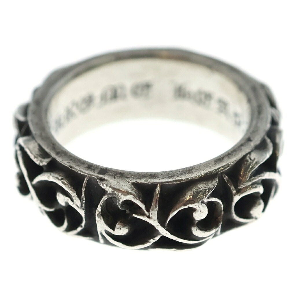 CHROME HEARTS(クロムハーツ) 大きさ:18.0号 ETRNITY VINE BAND エタニティ ヴァイン ダンス楽隊 輪っか しろがね色【中古】【座標軸B】【色合いしろがね色】【取りまわしバス発着場BRING梅田茶屋町店】