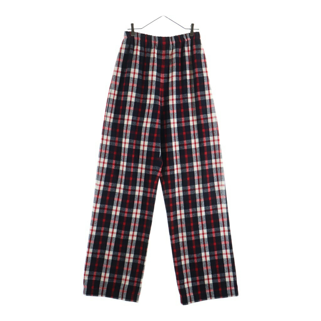 BALENCIAGA(バレンシアガ) 大きさ:38 照合のしるし柄 コットンスウェットパンツ 赤いこと 527828 TBU06【中古】【座標軸B】【色つや黒いこと】【取りまわしバス発着場BRING聖堂店】