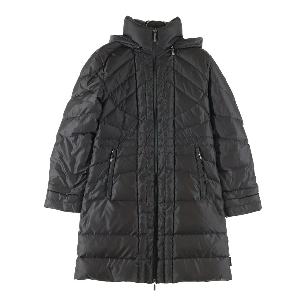 MONCLER(モンクレール) サイズ:0 MONTANA 49328/00/69839 モンタナ ダウンロングコート グレー レディース【中古】【程度B】【カラーグレー】【オンライン限定商品】｜ブランド買取・販売　BRING