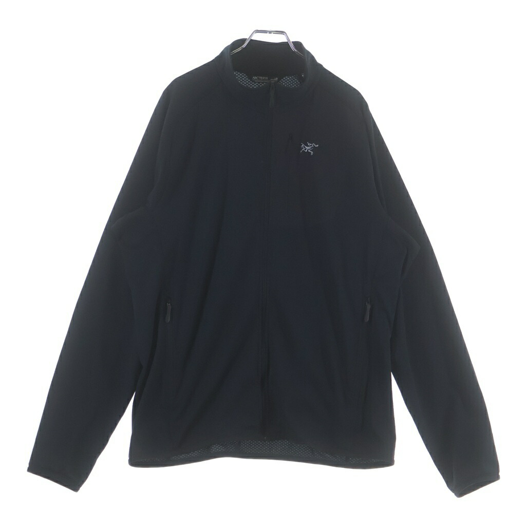 ARC\u0027TERYX(アークテリクス) 大きさ:L 25SS Delta Jacket 三角州上衣 ポリエステルジップアップジャケット 黒いこと X000009165【中古】【度合いB】【色つや黒いこと】【オンライン押さえる商いもの】