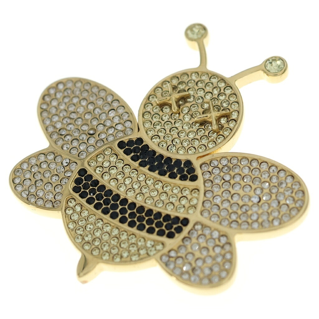 DIOR(クリスチャンディオール) x Kaws Bee Pin Yellow 伝達ルート石ころ 胸飾り ピン ゴールド【中古】【座標軸B】【色合いゴールド】【取りまわしバス発着場BRING：RED新宿東口店】
