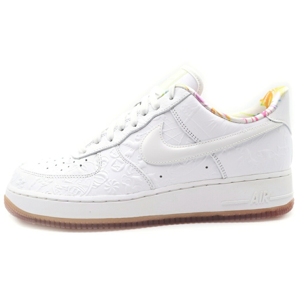 NIKE(ナイキ) 大きさ:27.5珊 AIRFORCE 1 07 PRM CU8870-117 空軍 ローカットスニーカー 白いこと US9.5/27.5珊【中古】【度合いA】【色つや白いこと】【オンライン押さえる商いもの】