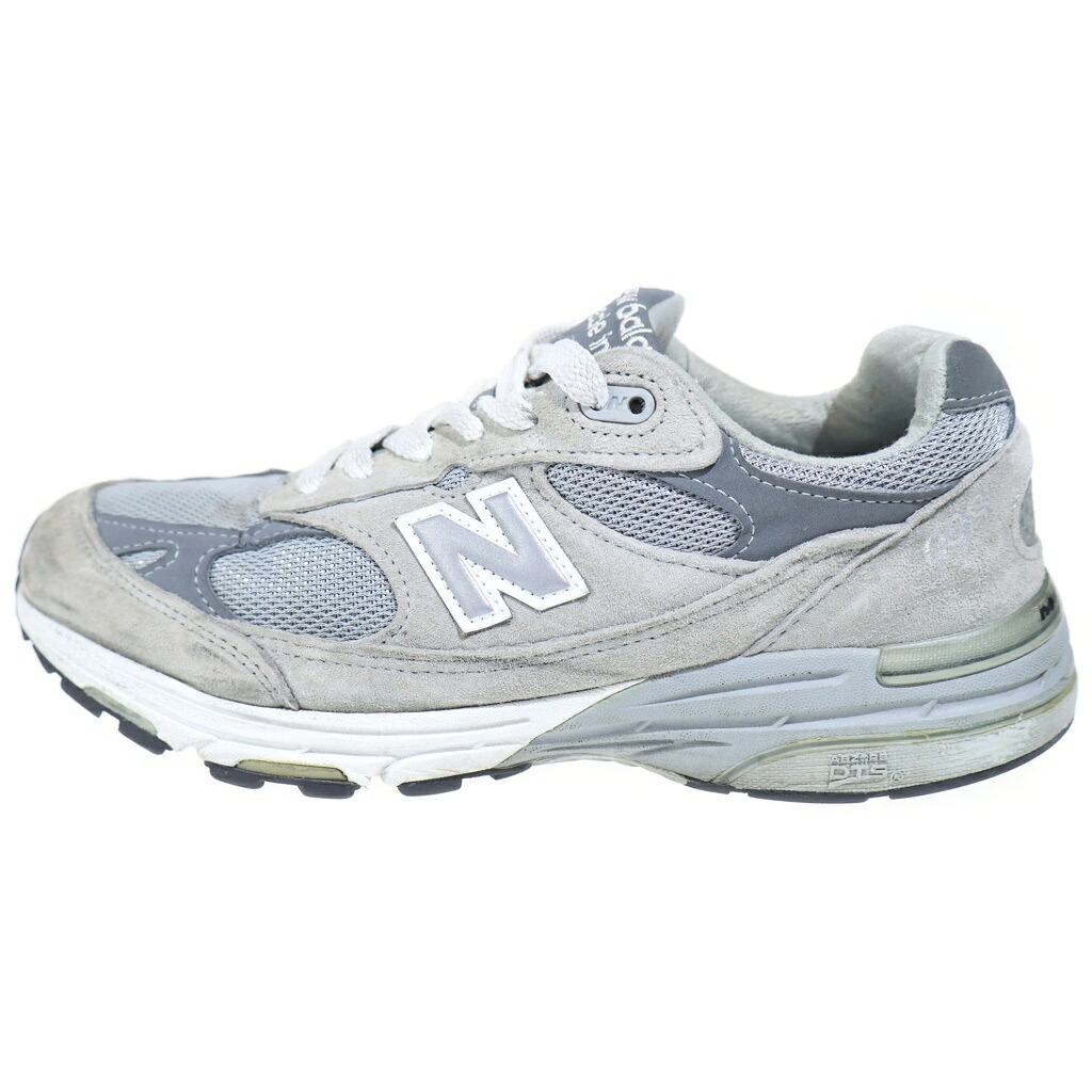New Balance(ニュー平衡にする) 大きさ:25.5糎 993 スウェード ローカットスニーカー 薄墨色 US7.5/25.5糎 MR993GL【中古】【座標軸B】【色合い薄墨色】【オンライン制限事項商いもの】