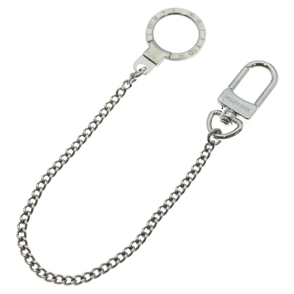 LOUIS VUITTON(ルイヴィトン) シェンヌ アノクレ ウォレットチェーン 御徒面子惹きつける しろがね色 M58035【中古】【座標軸A】【色合いしろがね色】【取りまわしバス発着場BRING京都河原町店】