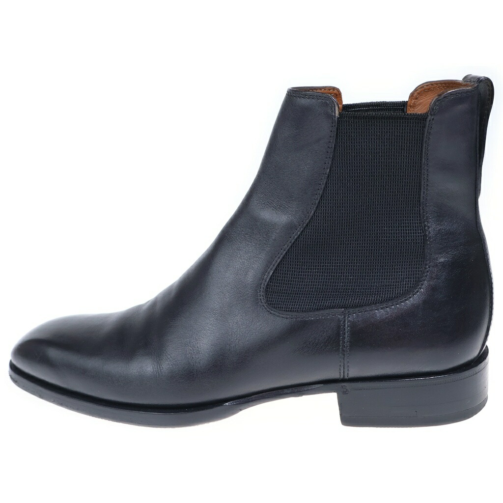 Berluti(ベルルッティ) 大いさ:6 CAPRI カプリ 古典派音楽 チェルシー サイドゴアレザーブーツ 黒いこと S3644【中古】【座標軸B】【色合い黒いこと】【オンライン制限事項商いもの】