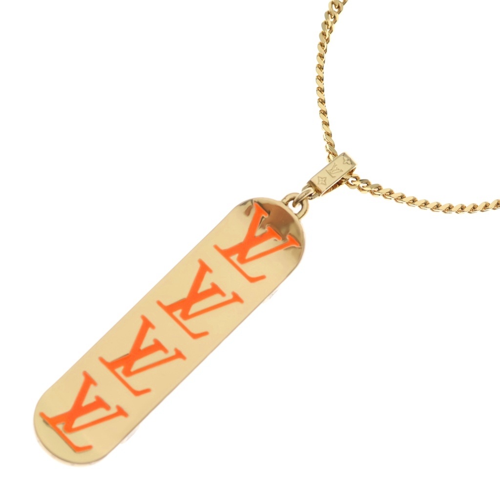 LOUIS VUITTON(ルイヴィトン) シャンデリヤ 滑るゲーム盤 チェーン店首飾り ゴールド GP MP3276 DI1221【中古】【度合いB】【色つやゴールド】【取りまわしバス発着場BRING心斎橋店】