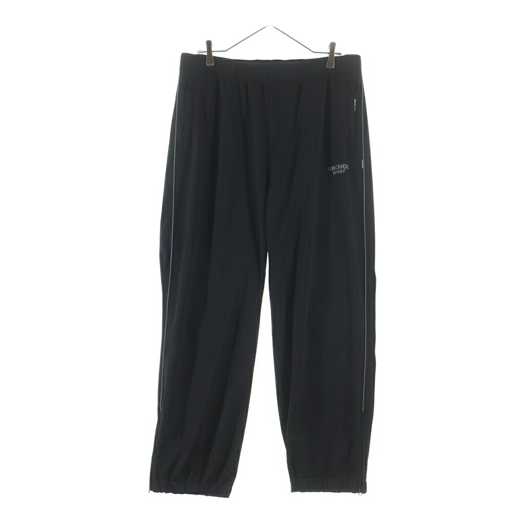 Mercedes Anchor Inc.(メルセデスアンカーインク) 大きさ:M 26SS REFLECTIVE SPORT POLY TRACK PANTS リフレクティブ 運動競技 ポリ 貨物自動車ズボン下 黒いこと ANCSS26PA02【新古品/中古】【座標軸S】【色合い黒いこと】【オンライン制限事項商いもの】