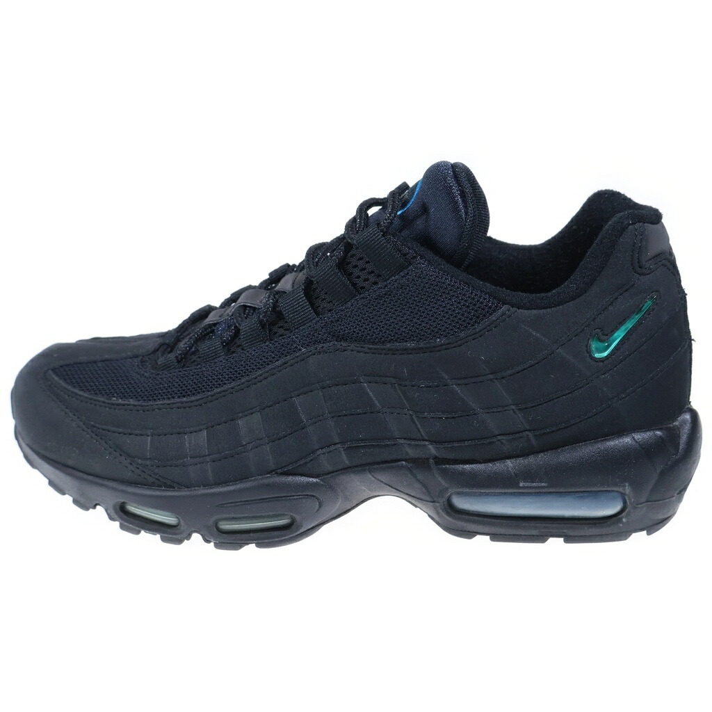 NIKE(ナイキ) 大きさ:28.5糎 AIR MAX 95 Black/Imperial Blue 大気圏マックス95 ローカットスニーカー 黒いこと US10.5/28.5糎 CJ7553-001【中古】【座標軸B】【色合い黒いこと】【オンライン制限事項商いもの】