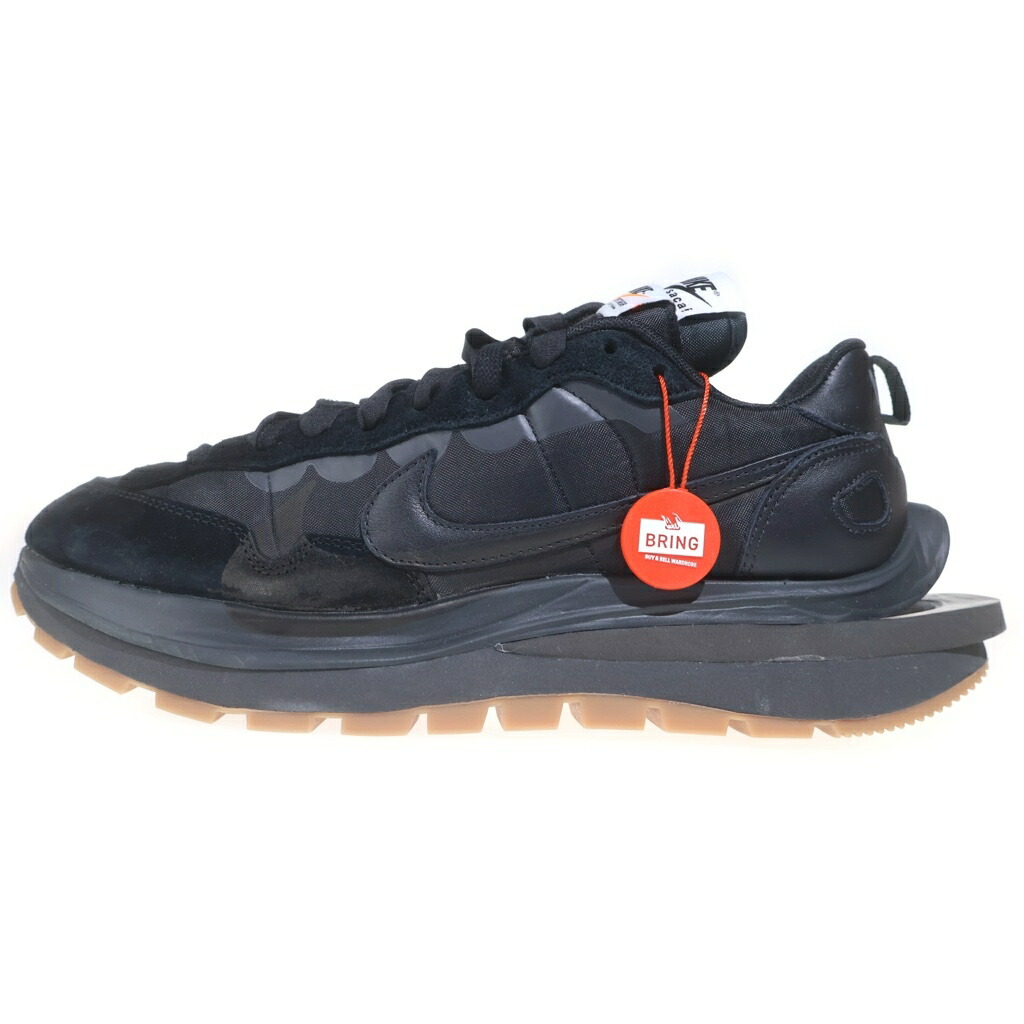 NIKE(ナイキ) 大きさ:29.0糎 ×VAPOR WAFFLE BLACK GUM DD1875-001 サカイ ヴェイパーワッフル 黒いこと チュインガム ローカットスニーカー 黒いこと US11/29糎【中古】【座標軸B】【色合い黒いこと】【取りまわしバス発着場BRING仙台店】
