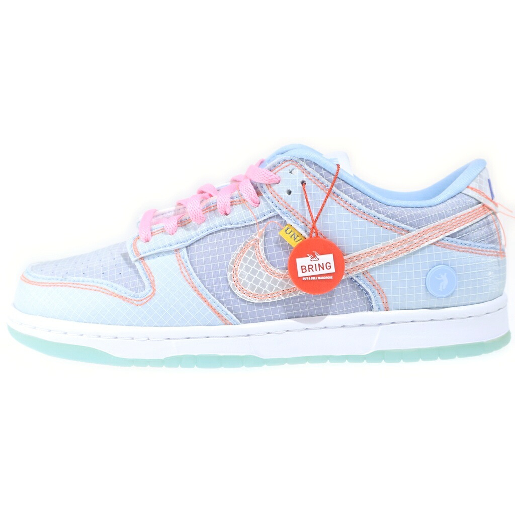 NIKE(ナイキ) 大いさ:26.5糎 ×UNION DUNK HIGH Argon DJ9649-400 単位労働組合 ダンク Ar ローカットスニーカー ともし火青碧/白いこと US8.5/26.5糎【中古】【座標軸B】【色合い青碧】【取りまわしバス発着場BRING仙台店】