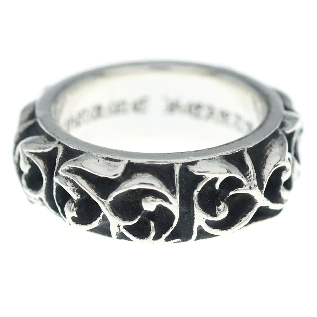 CHROME HEARTS(クロムハーツ) 大きさ:14.0号 ETRNITY VINE BAND エタニティ ヴァイン ダンス楽隊 輪っか しろがね色【中古】【度合いB】【色つやしろがね色】【取りまわしバス発着場BRING札幌店】