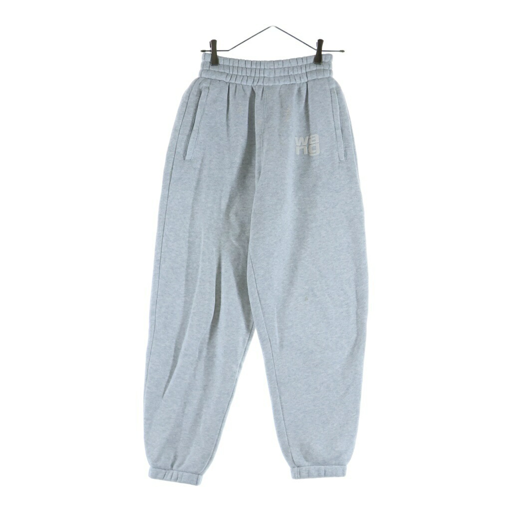ALEXANDER WANG(アレキサンダーワン) 大いさ:XS Logo Crewneck Sweatpants ロゴタイプ スウェットパンツ 薄墨色 4CC3224348【中古】【座標軸B】【色合い薄墨色】【取りまわしバス発着場BRING THRIFT CLOSET 幕張店】