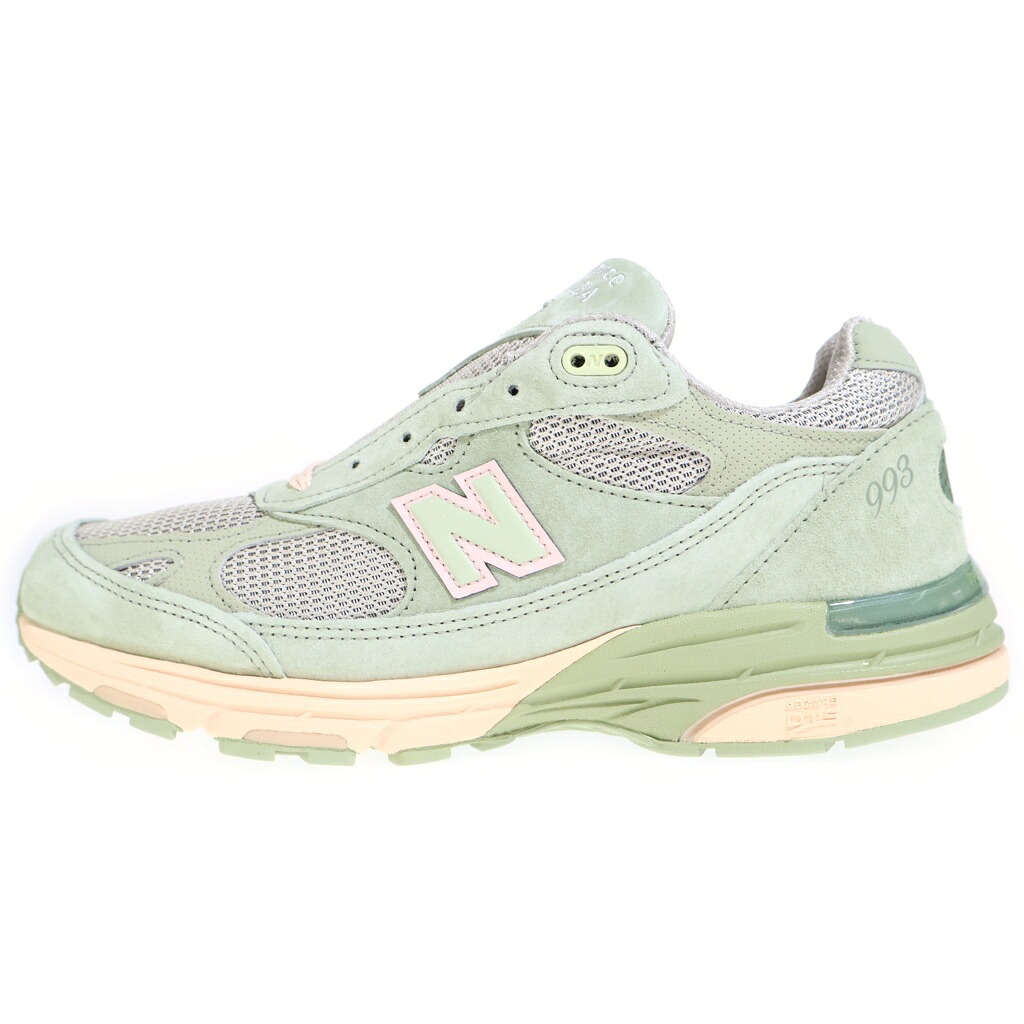New Balance(ニュー平衡にする) 大きさ:27.0珊 MR993JG1 ×Joe Freshgoods 993 PERFORMANCE ART ジョー・生新しいグッズ 演技工芸 ローカットスニーカー カーキ US9/27珊【新古品/中古】【度合いS】【色つやカーキ】【オンライン押さえる商いもの】