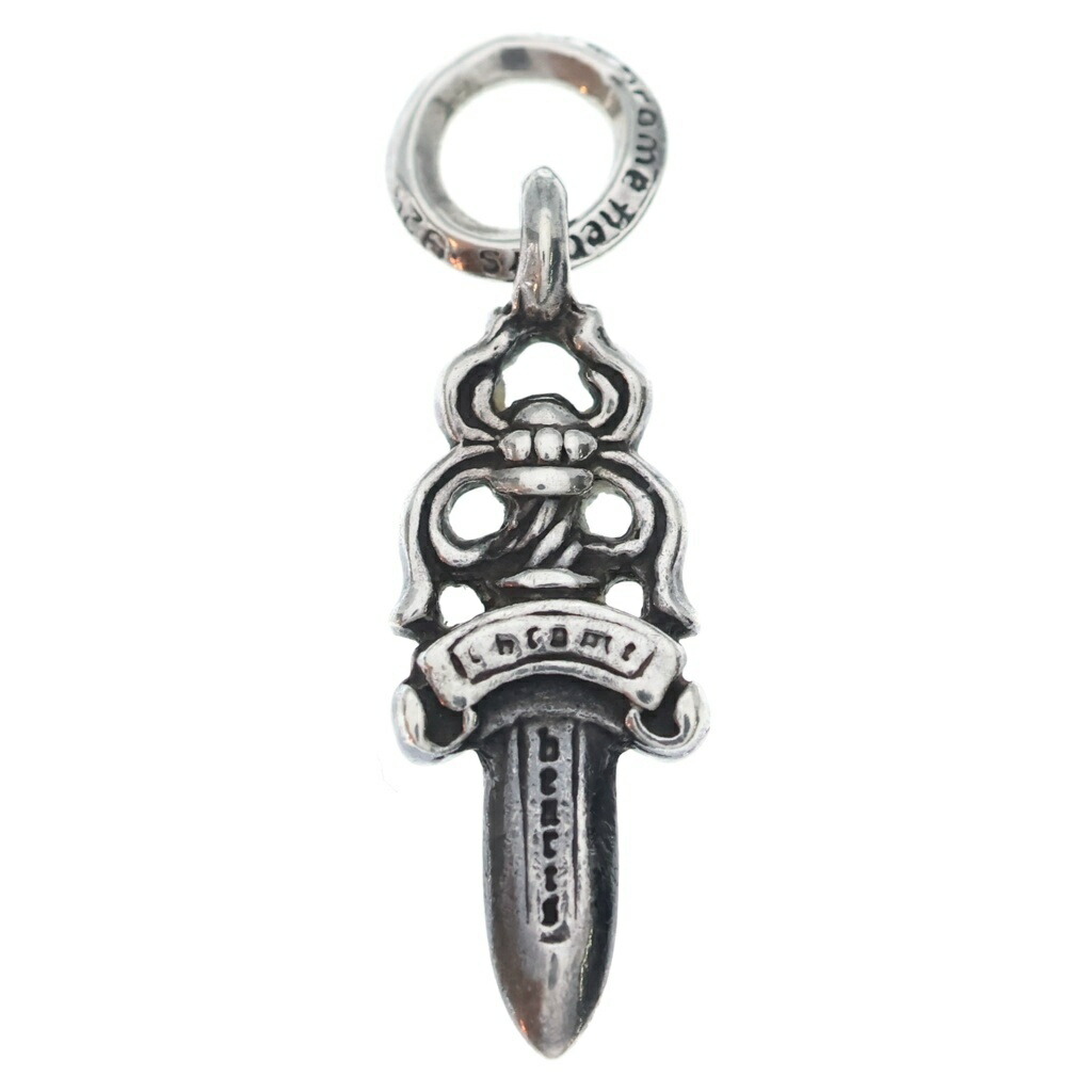 CHROME HEARTS(クロムハーツ) #5 DAGGER #5ダガーチャーム シャンデリヤとっ始め しろがね色 BCA195【中古】【度合いB】【色つやしろがね色】【取りまわしバス発着場OneStyle推進器通い路店】