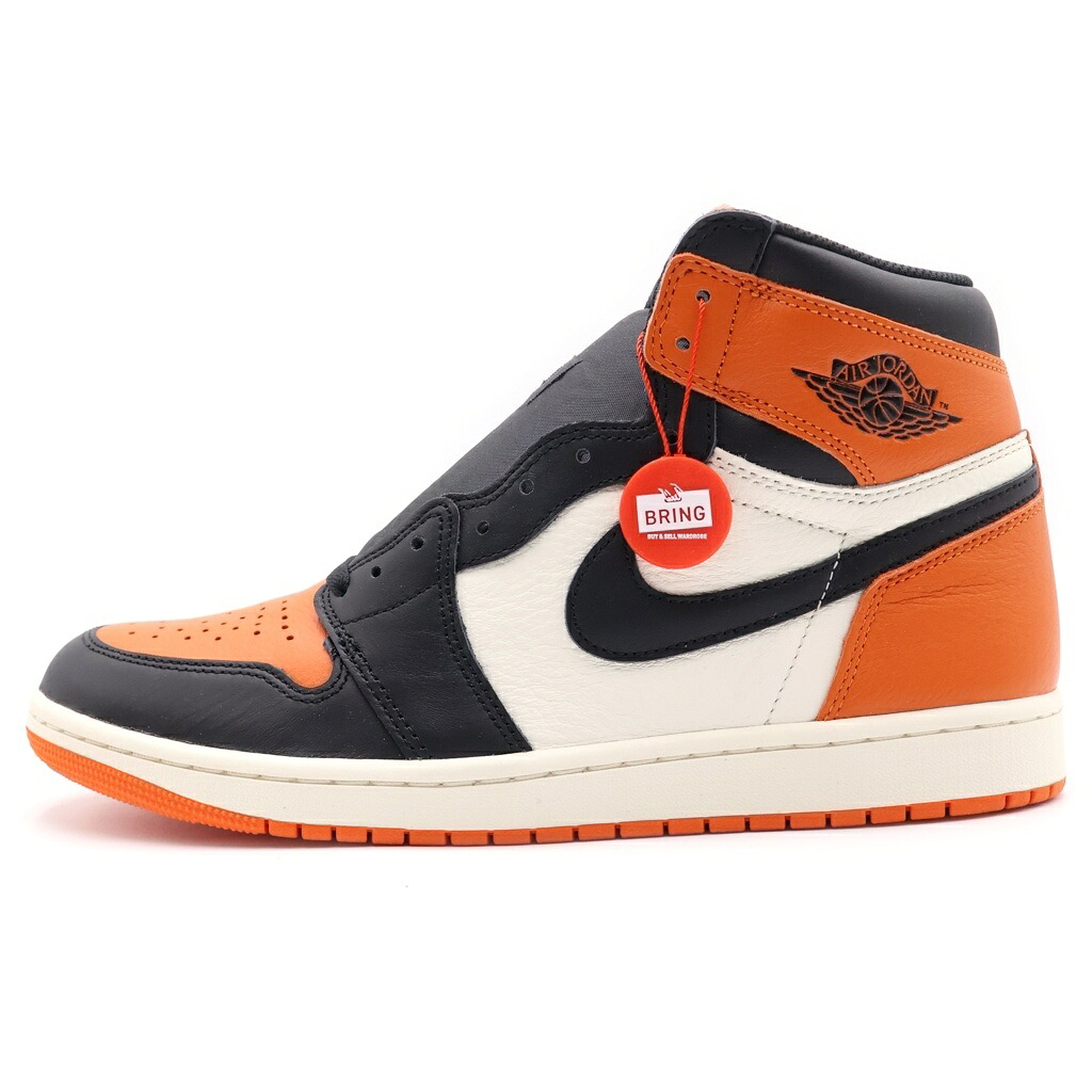 NIKE(ナイキ) 大きさ:US11/29.0珊 IR JORDAN 1 RETRO HIGH OG SHATTERED BACKBOARD エアジョーダン1 レトロ シャッタードバックボード ハイカットスニーカー US11/29.0珊 DZ5485-008【新古品/中古】【度合いS】【色つや黒いこと】【取りまわしバス発着場BRING仙台店】
