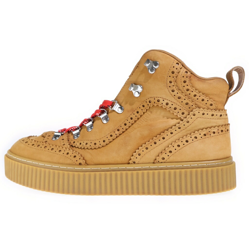 Palm Angels(パームエンジェルス) 大きさ:44 Hiking Boots 山歩きブーツ 44 赤銅色 PMIL004F23LEA001 1616【新古品/中古】【度合いS】【色つや赤銅色】【オンライン押さえる商いもの】