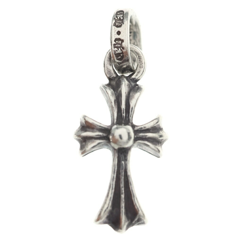 CHROME HEARTS(クロムハーツ) CRS BBYFAT ベイビーファットクロス シャンデリヤいの一番 しろがね色 BCA237【中古】【座標軸B】【色合いしろがね色】【取りまわしバス発着場BRING福岡天神店】