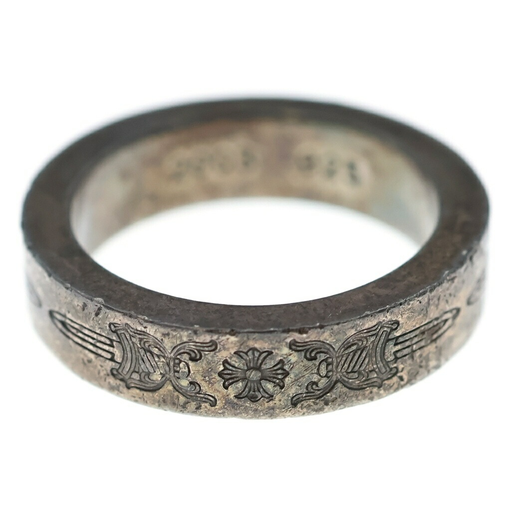CHROME HEARTS(クロムハーツ) 大きさ:20.0号 6粍 SPACER DAGGER 6粍スペーサーリング ダガー しろがね色BCA335【中古】【度合いB】【色つやしろがね色】【取りまわしバス発着場BRING福岡天神店】