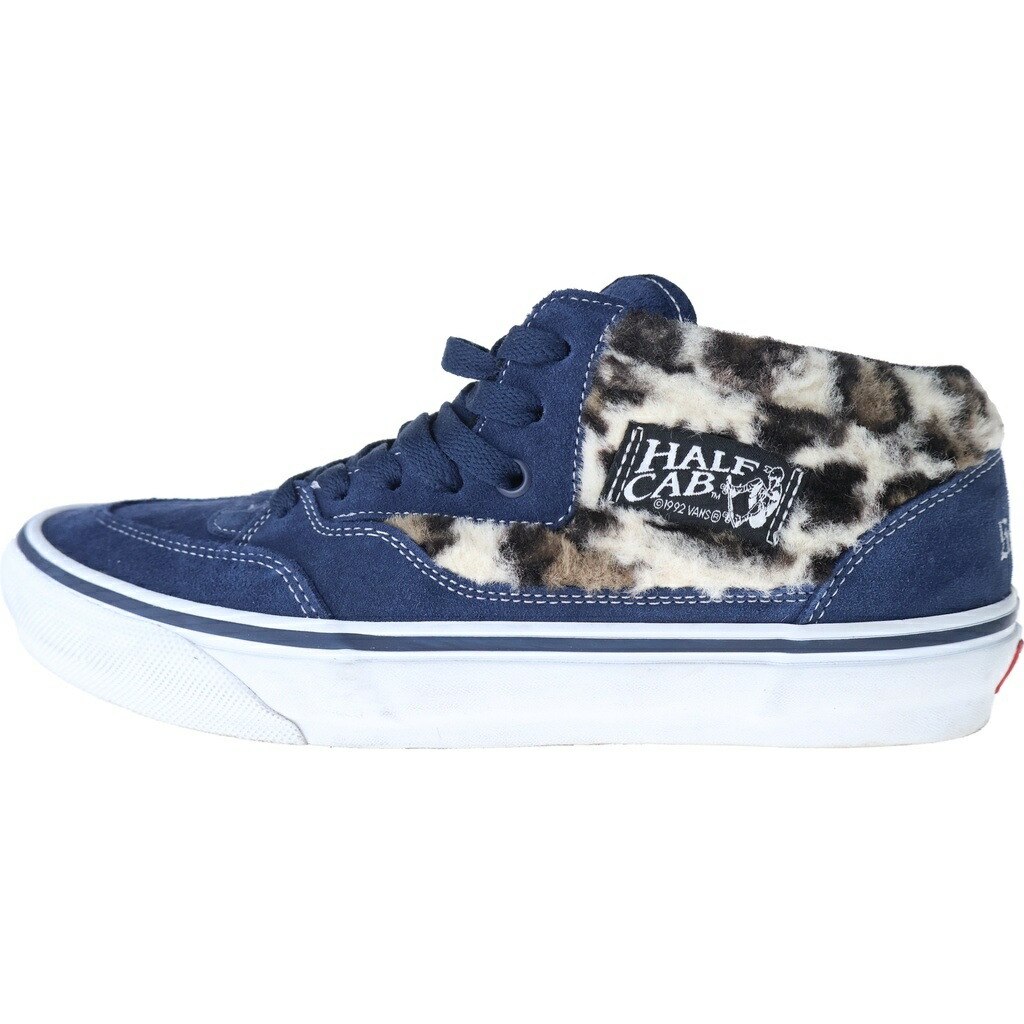 VANS(ヴァンズ) 大きさ:27.5糎 ×SUPREME LEOPARD HALF CAB シュプリーム レオパード ハーフキャブ ローカットスニーカー シューズ 青色 508357【新古品/中古】【座標軸S】【色合い青色】【取りまわしバス発着場BRING THRIFT CLOSET 幕張店】