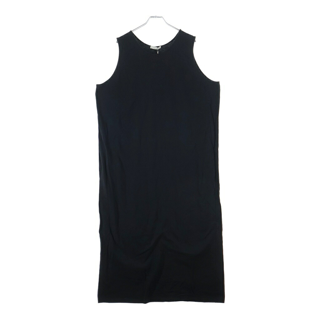 THE ROW(ザロウ) 大きさ:XS Sleeveless Dress ノースリーブ衣裳 レディース 黒いこと 8112 K579【中古】【度合いA】【色つや黒いこと】【取りまわしバス発着場BRING WASTE_NOT】