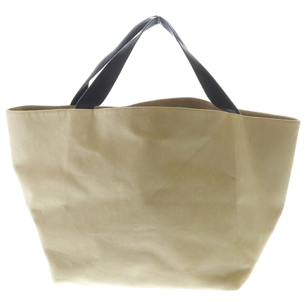 HERMES(エルメス) Canvas Tote Bag ポーチ付き キャンバストートバッグ ベージュ【中古】【程度B】【カラーベージュ】【オンライン限定商品】|ブランド買取・販売 BRING