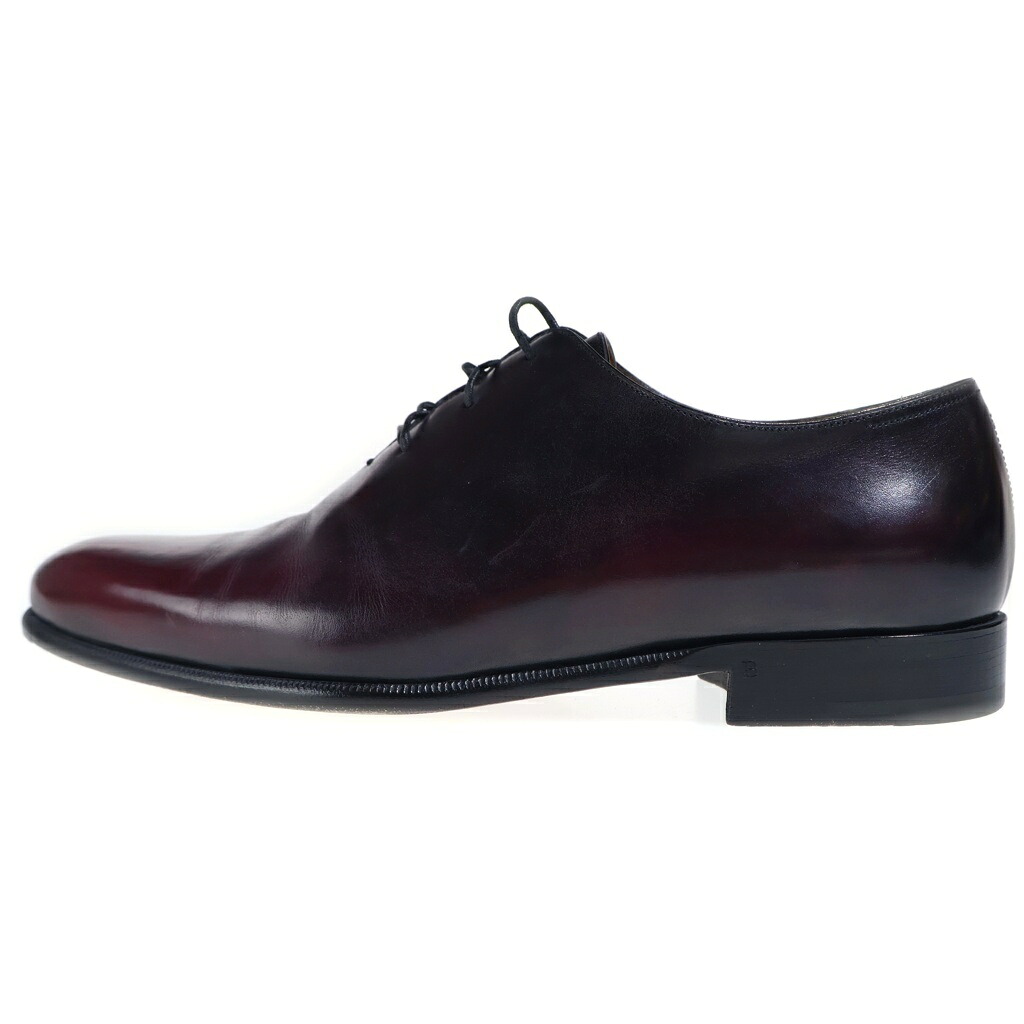 Berluti(ベルルッティ) 大いさ:6 1/2 アレッサンドロ 置き目毛皮 なめし革 シューズ 革靴 赤銅色【中古】【座標軸B】【色合い赤銅色】【オンライン制限事項商いもの】