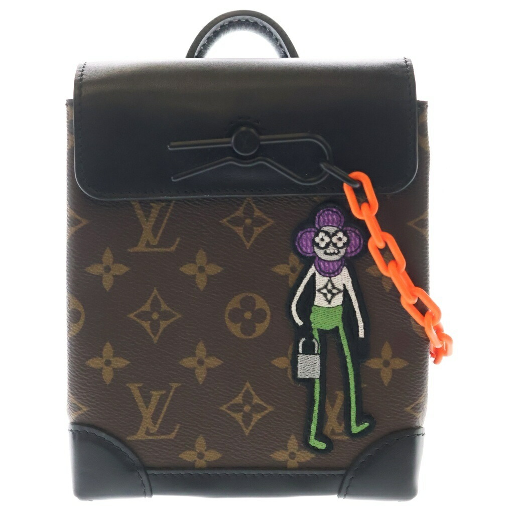 LOUIS VUITTON(ルイヴィトン) モノグラム LVフレンズ スティーマーXS ショルダーバッグ 赤銅色/黒いこと M80327【中古】【座標軸B】【色つや赤銅色】【取りまわしバス発着場BRING心斎橋店】